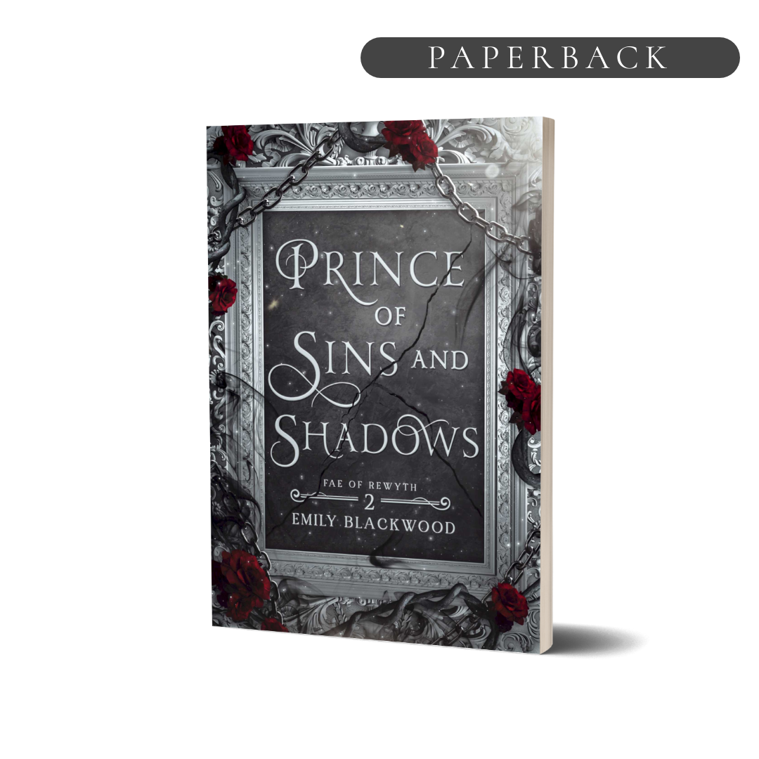 Prince of Sins and Shadows Signed Paperback